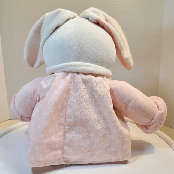 Plush White Pink Bunny Rabbit 16” Soft Toy Stuffed Animal Washable Gulliver - Picture 6 of 16